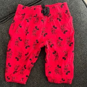 Mickey baby Gap pants.